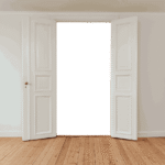 que signifie porte poussant gauche ou droite