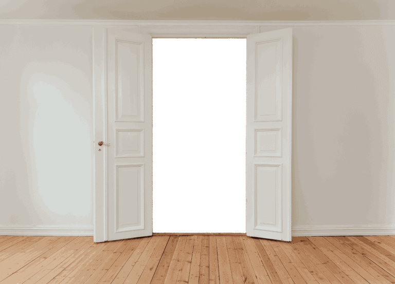 que signifie porte poussant gauche ou droite