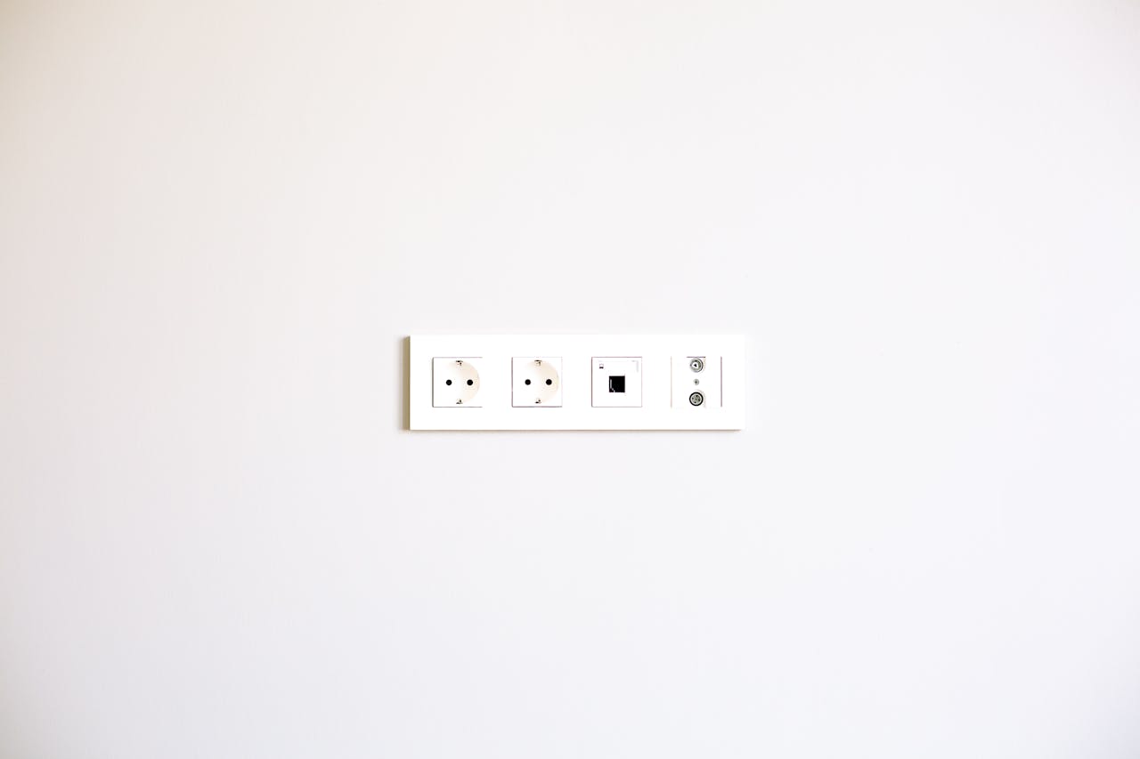 Prise électrique en prise radiateur